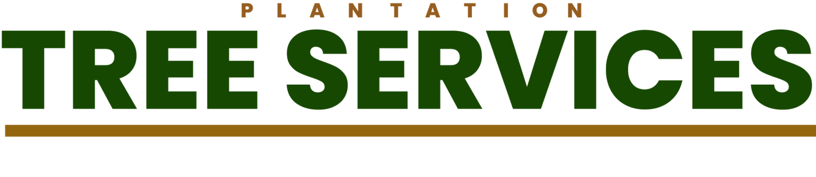 Plantation Tree Service Logo